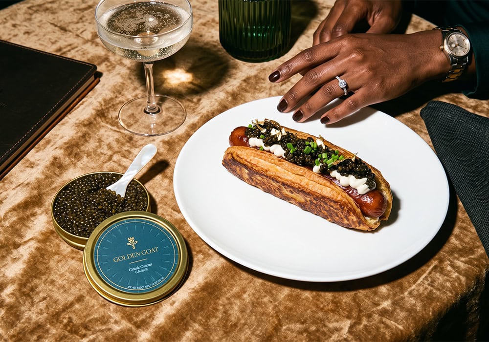 $100 hot dogs get over-the-top treatment with caviar, Wagyu and 24-karat gold
