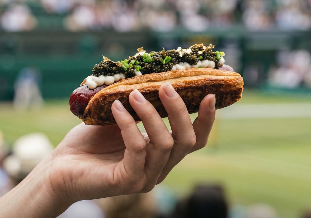 Priscilla Hon reviews the Golden Glizzy at the Miami Open