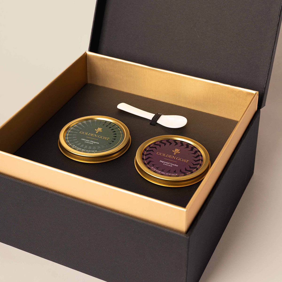 Siberian Sturgeon & Imperial Ossetra Caviar Gift Set
