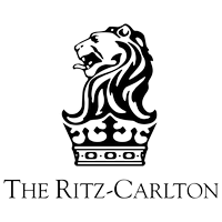 Logo of The Ritz-Carlton with a stylized lion and crown design.