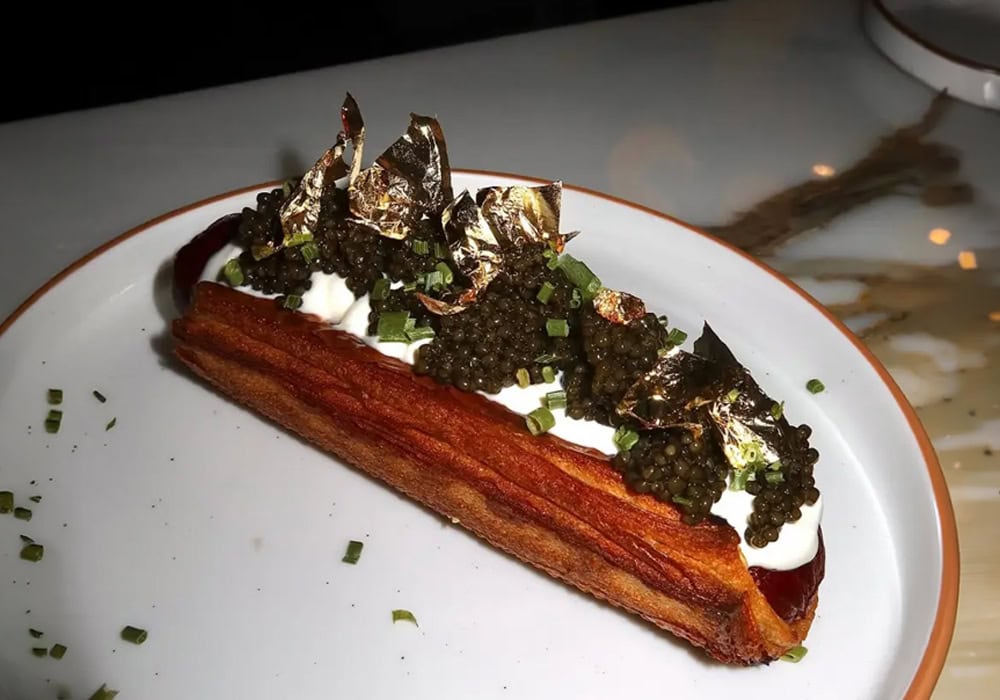 $100 hot dogs get over-the-top treatment with caviar, Wagyu and 24-karat gold