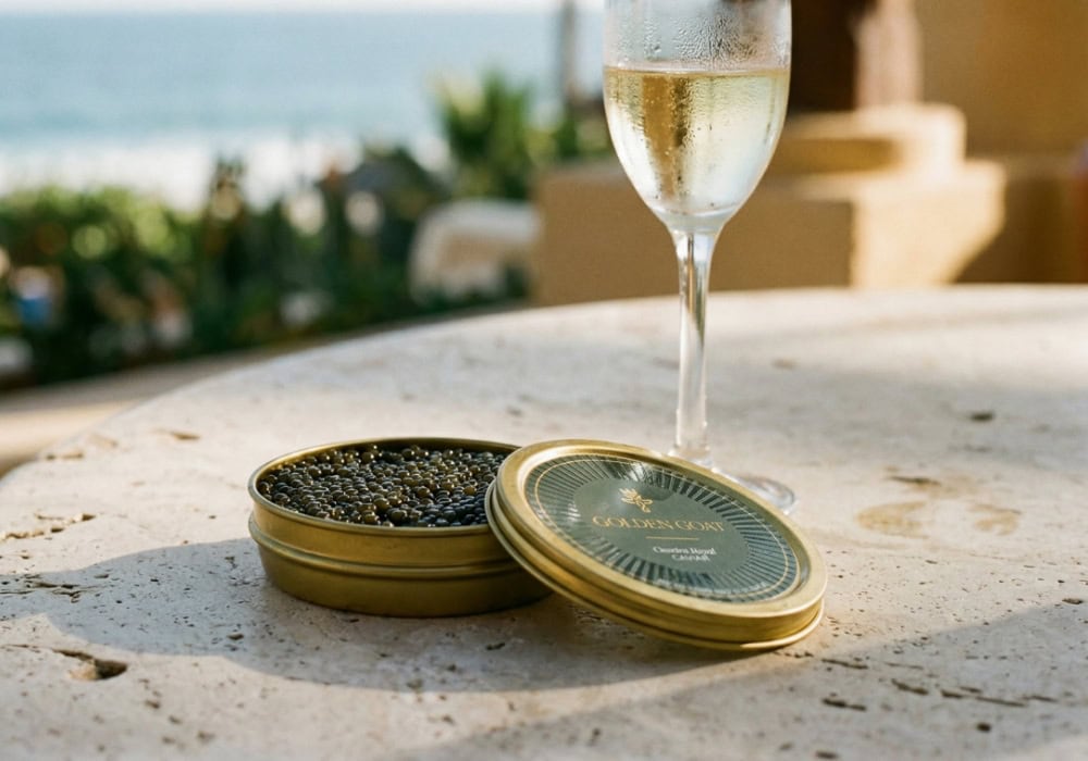 Golden Goat Caviar Pops Up in Antigua: Exclusive Weekend at Hammock Cove Resort with Luxury Dining