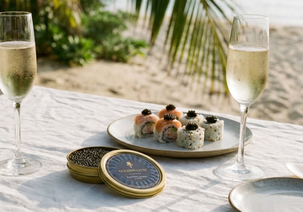 Brightline Introduces Caviar & Champagne Experience