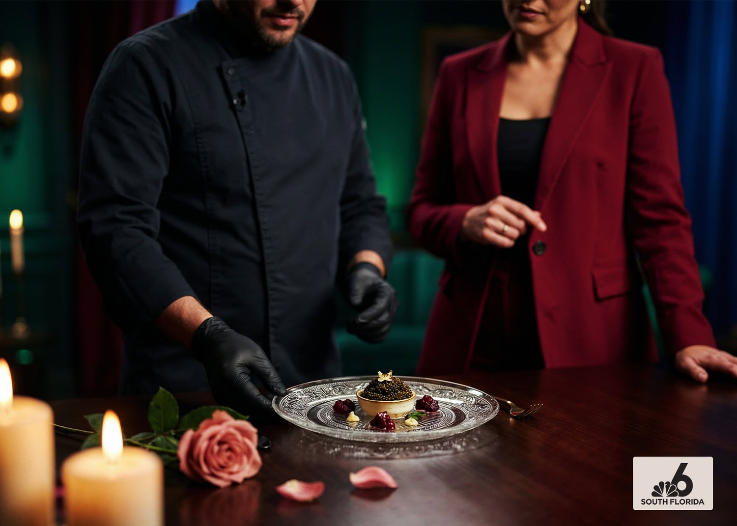 Golden Goat Caviar Featured on NBC Miami’s South Florida LIVE for a Valentine’s Dining Collaboration