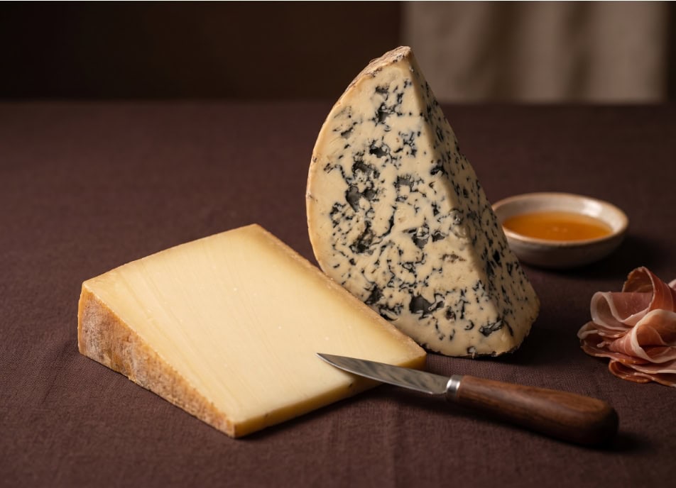 Why include two French cheeses?