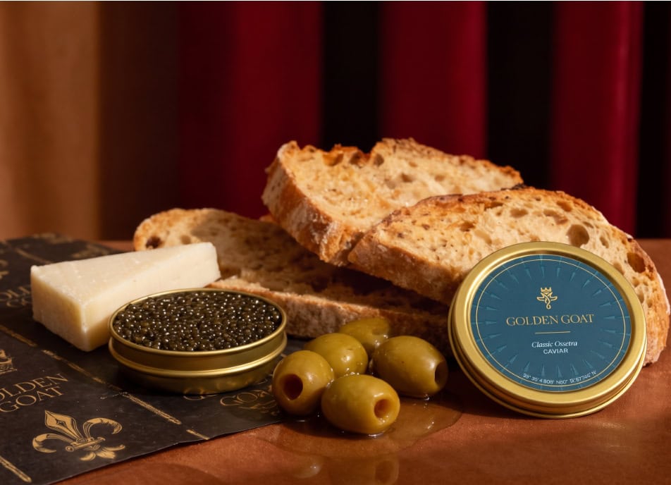 Which caviar pairs best with Comté?