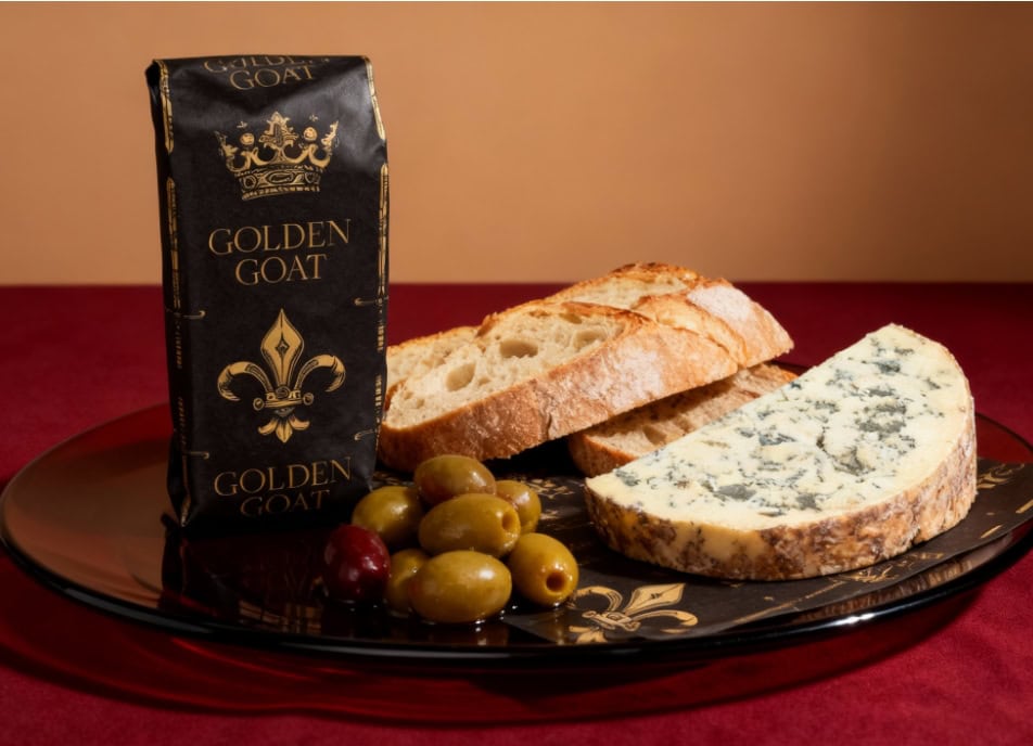 Why pair Fourme d'Ambert alongside caviar?