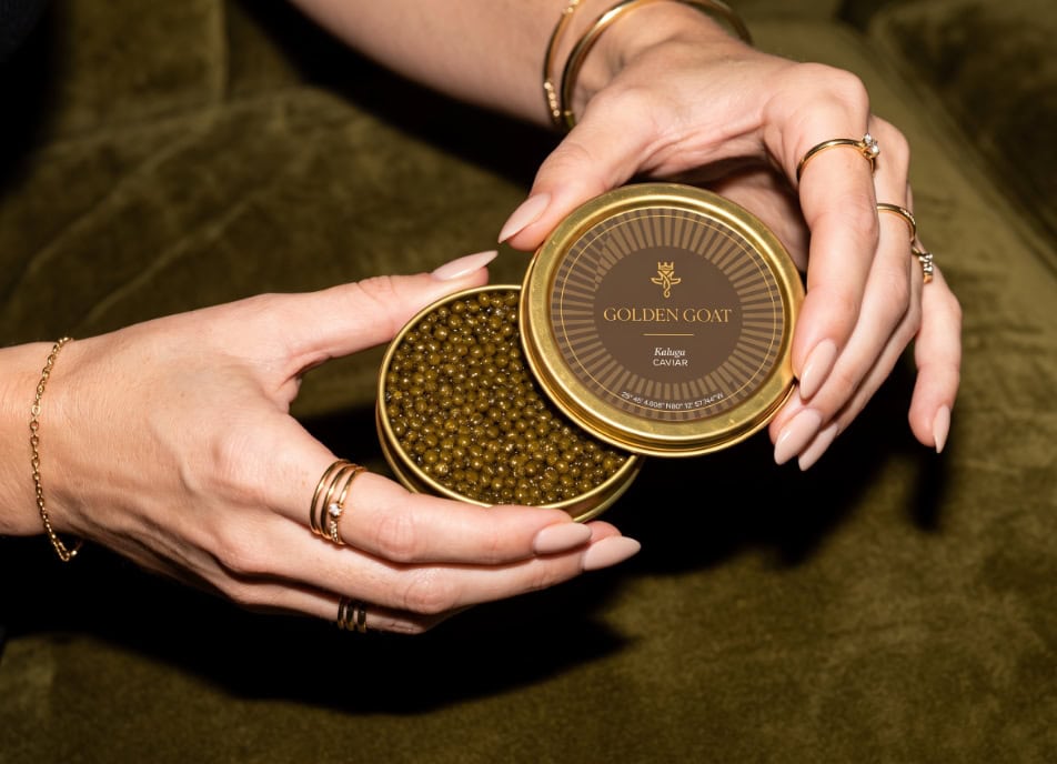 What sturgeon does Kaluga caviar come from?