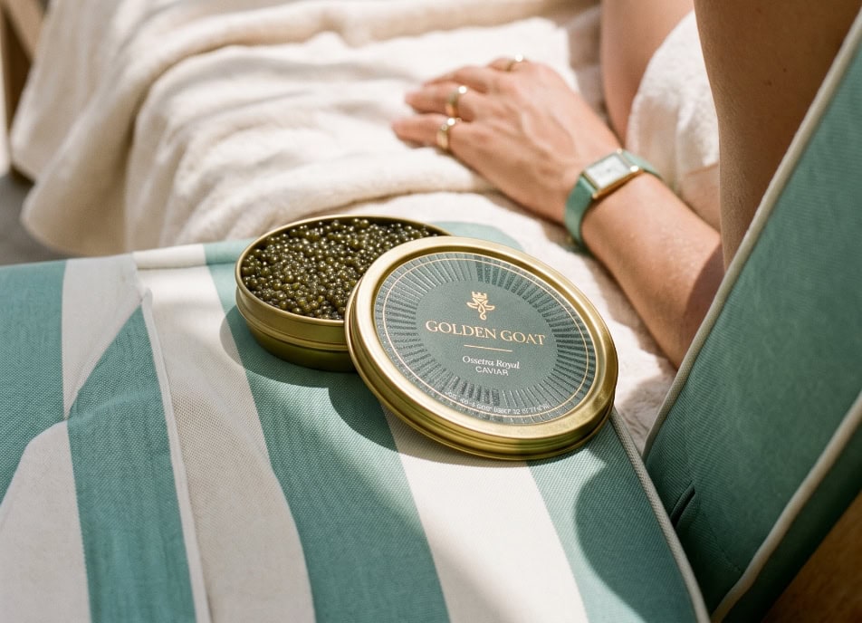 Why are larger pearls prized by caviar connoisseurs?