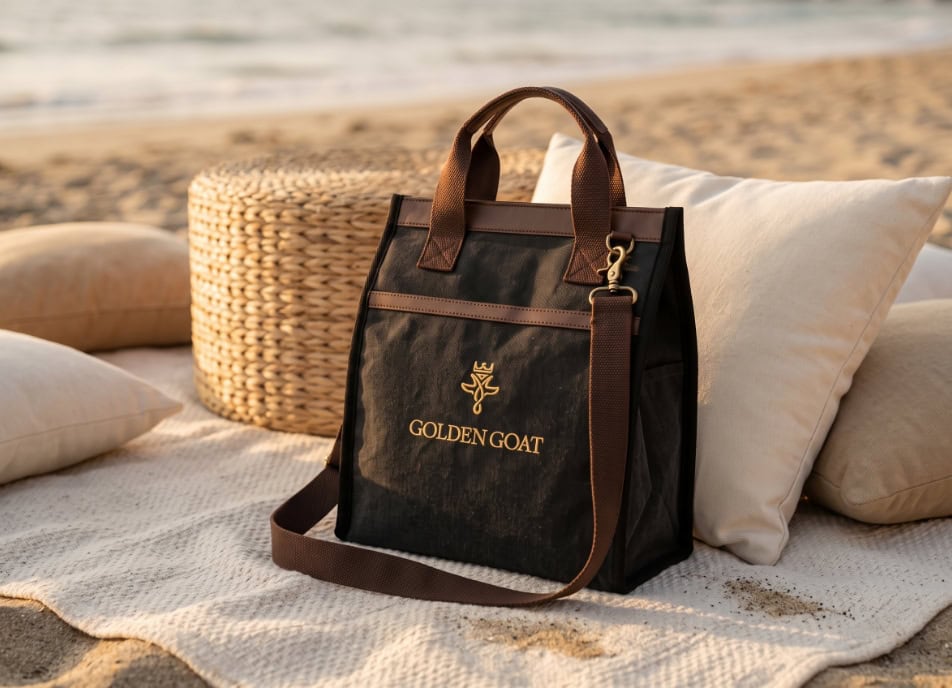 What is the Signature Insulated Caviar Travel Bag designed for?